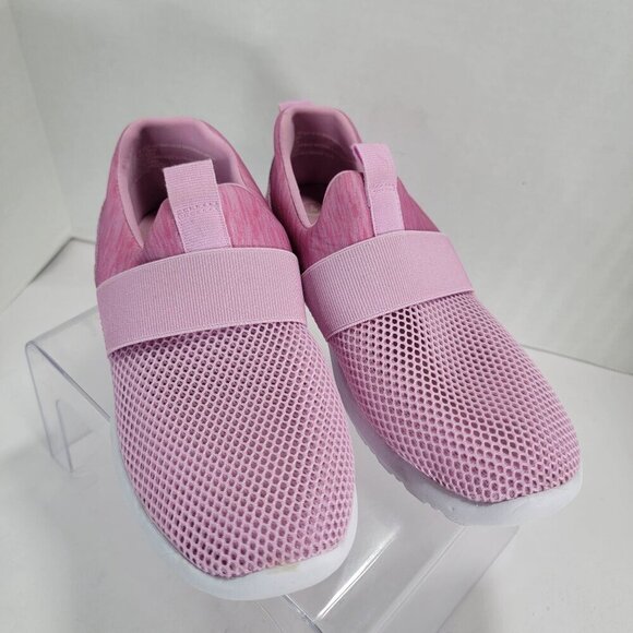 2 Pair of Big‎ Girls Slip On Casual School Shoes Cat & Jack Art Class Rhinestone - Picture 2 of 14